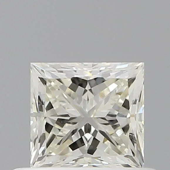 0.50ct Princess Natural Diamond (Colour L, Clarity SI2, GIA Certified)