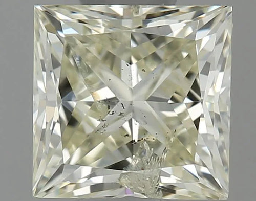 0.51ct Princess Natural Diamond (Colour L, Clarity I1, Cut VG, IGI Certified)