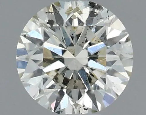 0.51ct Round Natural Diamond (Colour L, Clarity I1, Cut EX, IGI Certified)