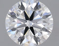 0.52ct Round Lab Grown Diamond (Colour D, Clarity SI1, Cut ID, IGI Certified)