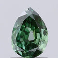 0.71ct Pear Lab Grown Diamond (Colour Fancy Vivid Green, Clarity SI2, Uncertified)