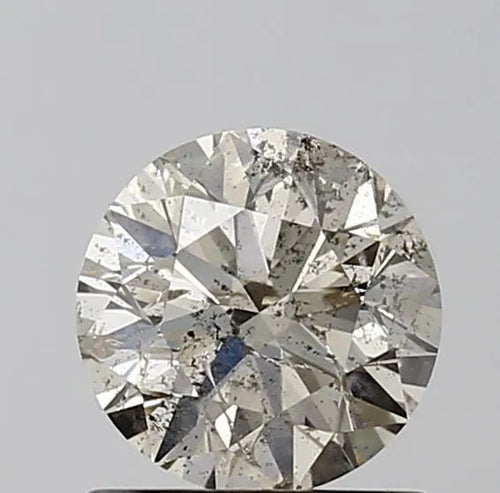 0.96ct Round Natural Diamond (Colour L, Clarity I1, Cut VG, IGI Certified)