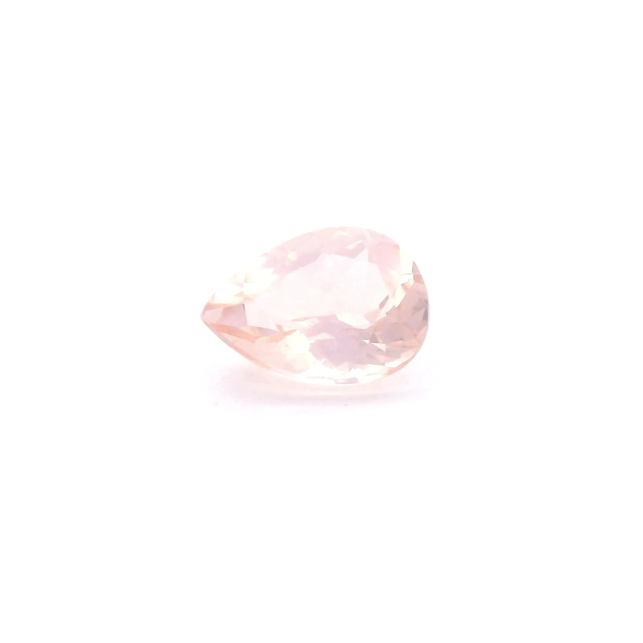 1.08ct Pear Natural Morganite (Colour Pink, Clarity Eye Clean, Cut Faceted)