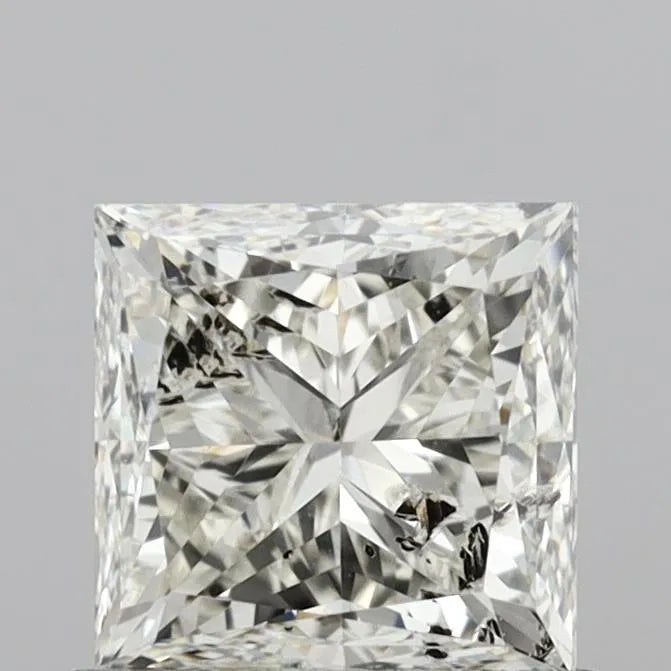 1.20ct Princess Natural Diamond (Colour I, Clarity I1, Cut VG, IGI Certified)