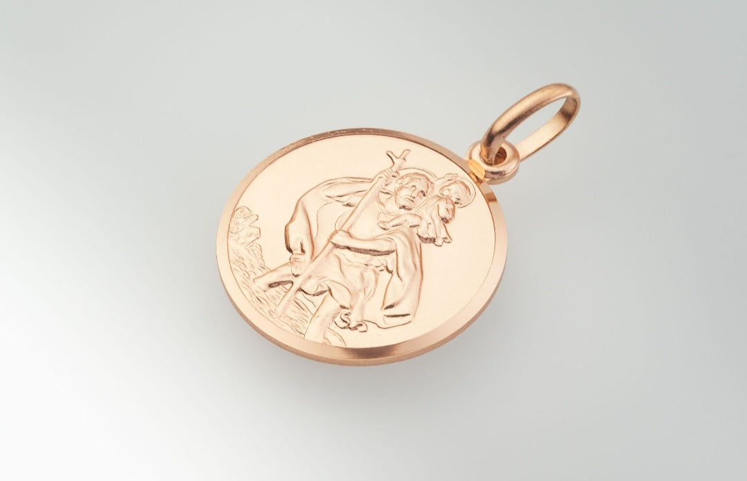 9ct Saint Christopher Pendant