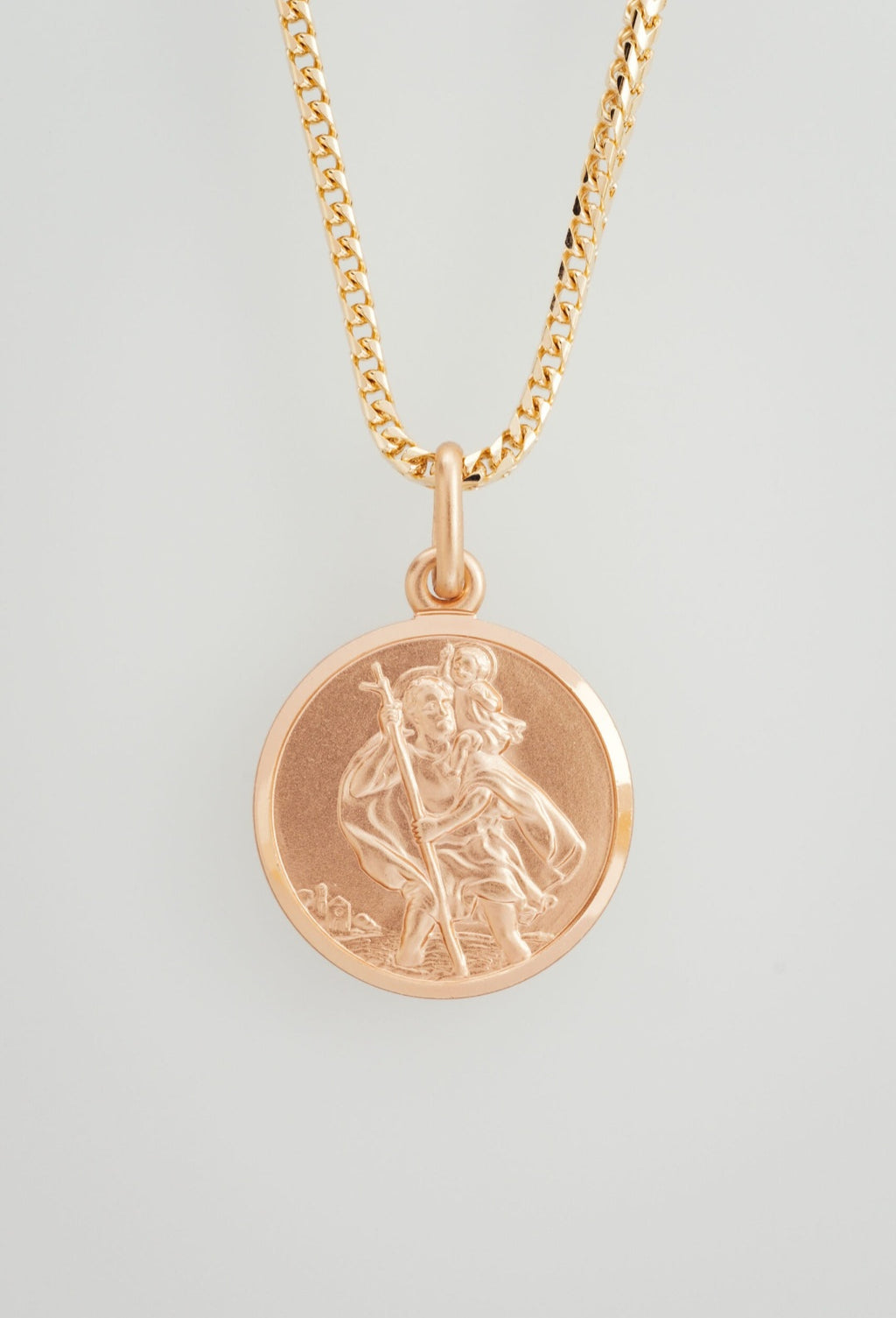 9ct Saint Christopher Pendant