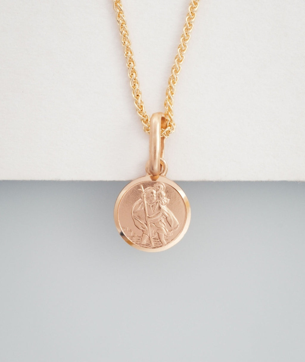 9ct Saint Christopher Pendant