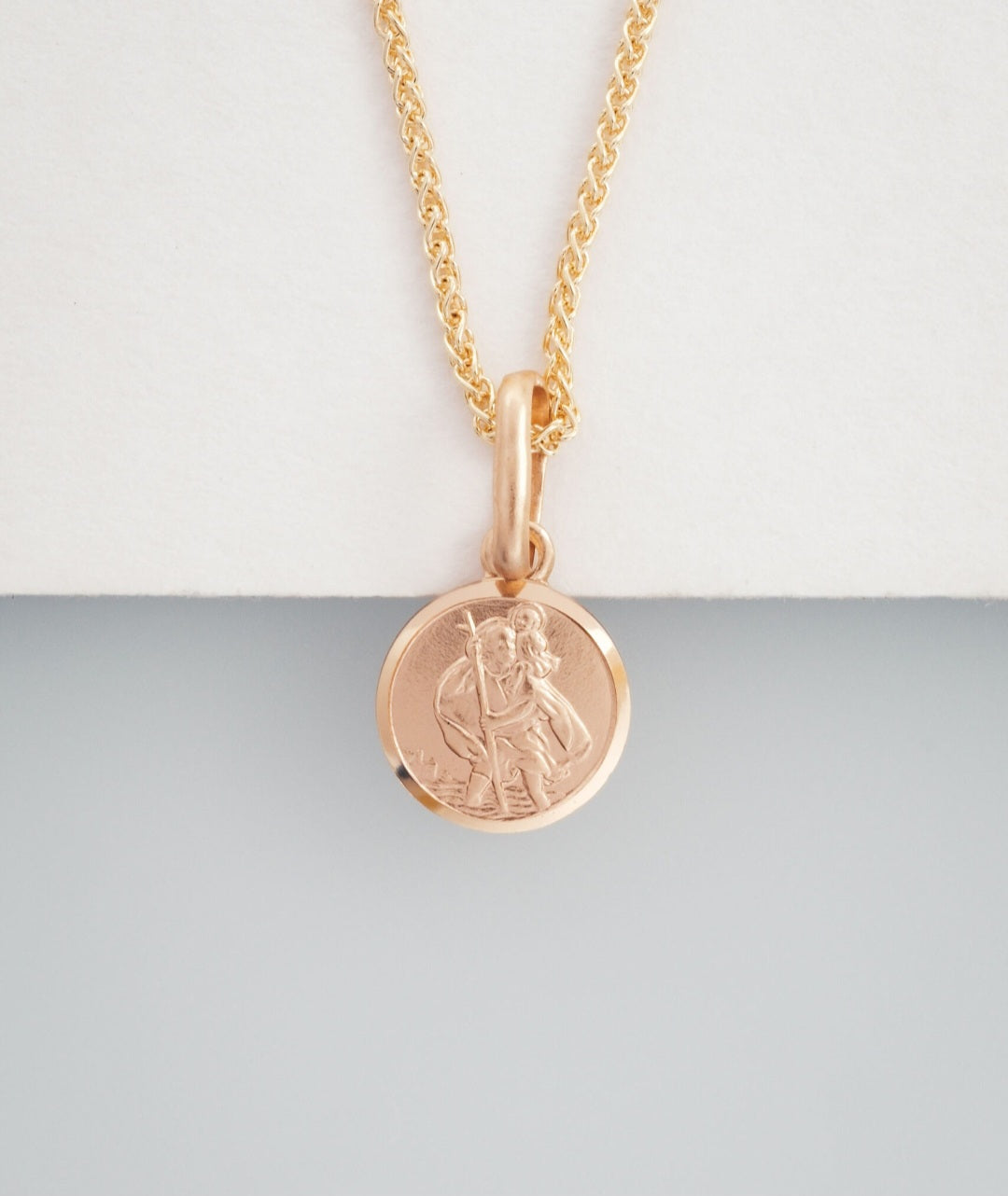 9ct Saint Christopher Pendant